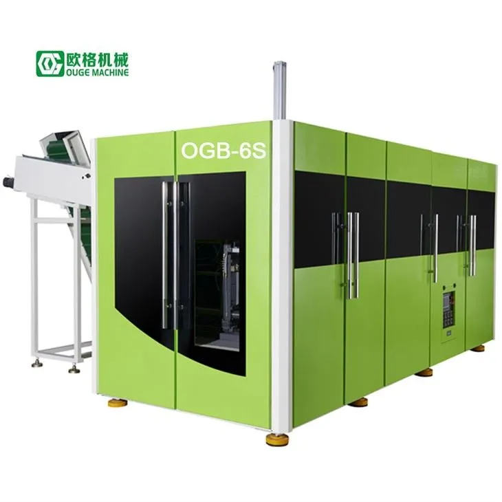 Màquina d'emmotllament per bufat per estirament en calent de 6 cavitats