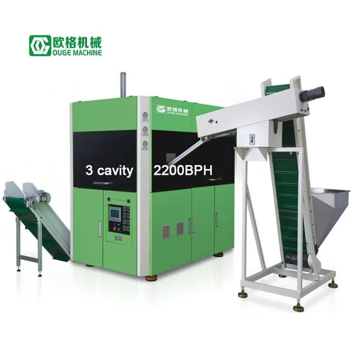 Màquina automàtica d’emmotllament per bufat d’ampolles