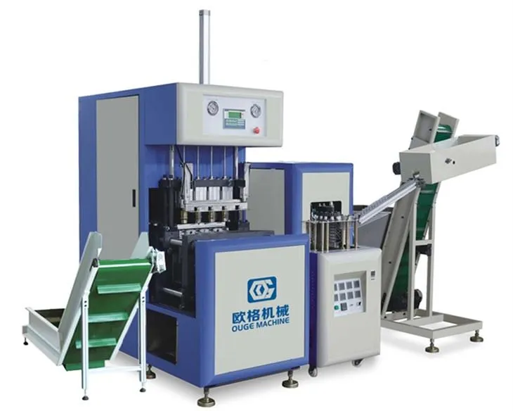 Màquina de fabricació d'ampolles de plàstic PET