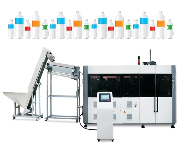 Màquina d'emmotllament per bufat d'ampolla servo totalment elèctrica